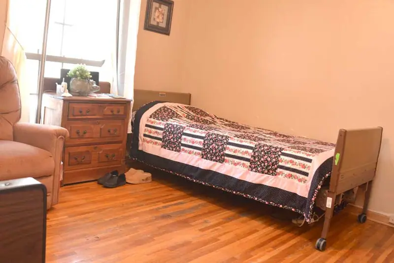Bedroom with dresser